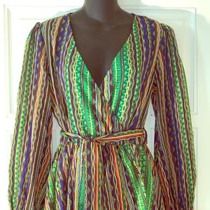 30% ❌Vintage Jean-Louis Scherrer Silk Maxi Dress M